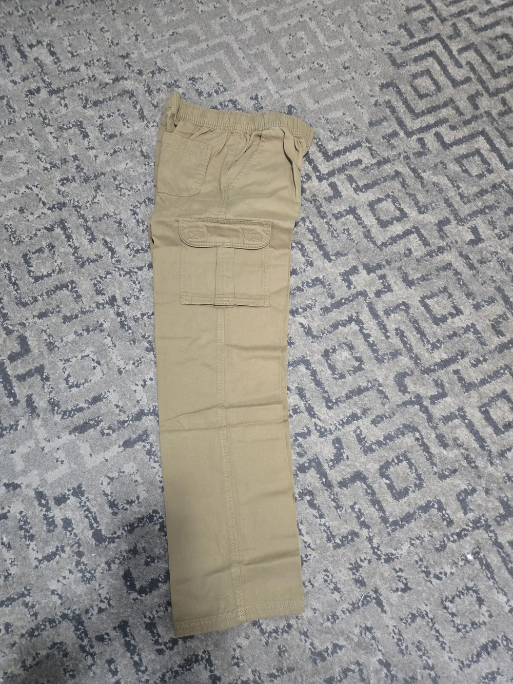 Youth Boys Elastic Waist Casual Pants - Pack Of 3.